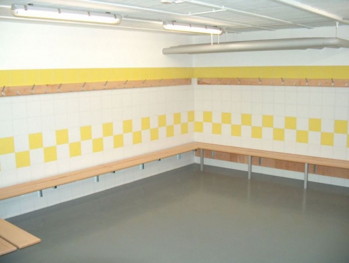 Les vestiaires