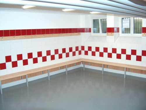 Les vestiaires