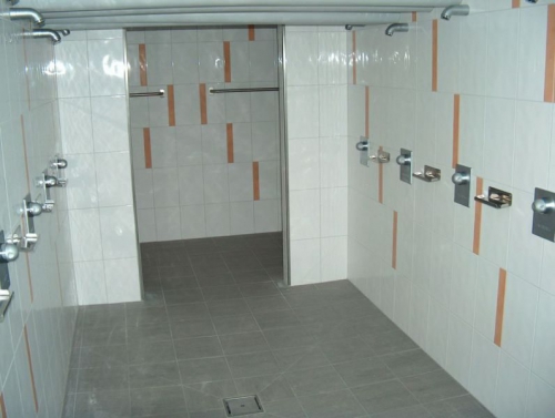 Les vestiaires