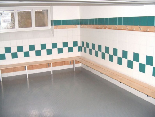 Les vestiaires